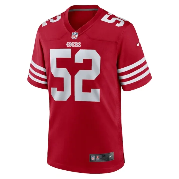 Patrick willis san francisco 49ers nike retired player team game jersey Scarlet M