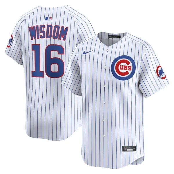 Patrick wisdom chicago cubs nike alternate limited player jersey White