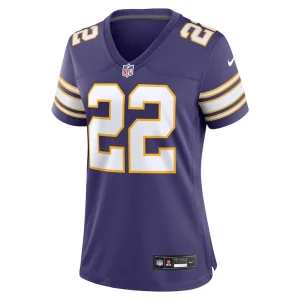 Paul krause minnesota vikings nike womens classic retired player jersey Purple M