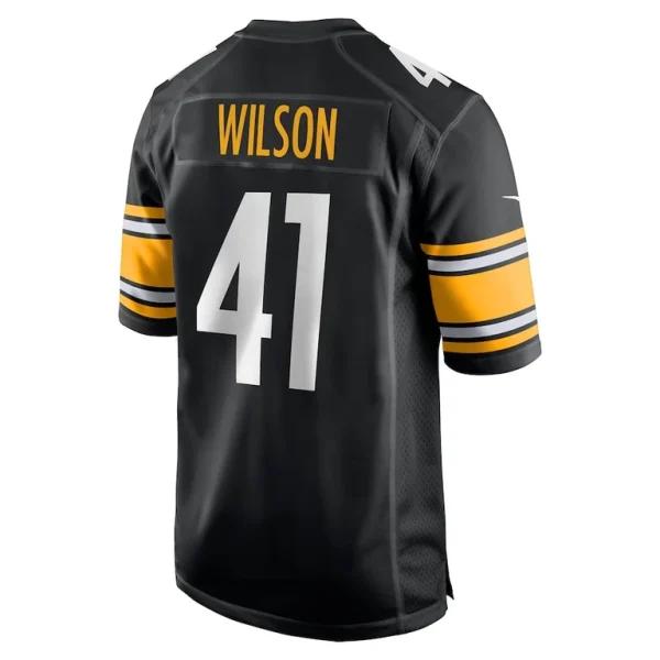 Payton wilson pittsburgh steelers nike game jersey Black L