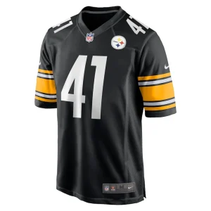 Payton wilson pittsburgh steelers nike game jersey Black M
