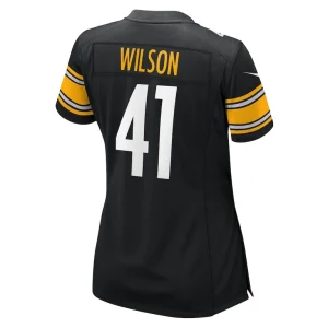 Payton wilson pittsburgh steelers nike womens game jersey Black L