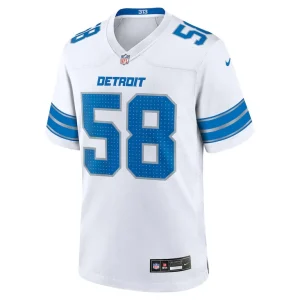 Penei sewell detroit lions nike game jersey White M