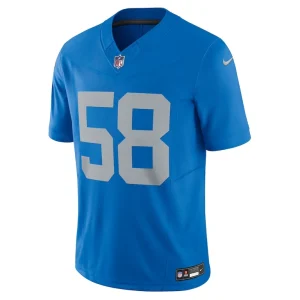 Penei sewell detroit lions nike vapor f.u.s.e. alternate limited jersey Blue M