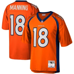 Peyton manning denver broncos mitchell ness legacy replica jersey Orange