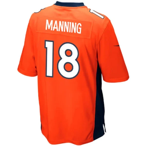 Peyton manning denver broncos nike youth team color game jersey Orange Yth L