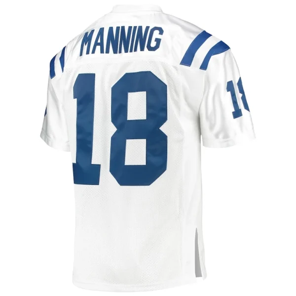 Peyton manning indianapolis colts 2006 mitchell ness authentic throwback retired player jersey White 44