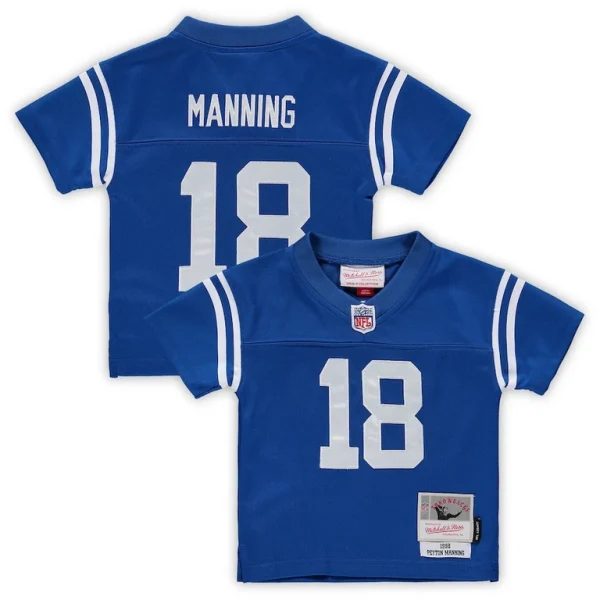 Peyton manning indianapolis colts mitchell ness infant 1998 retired legacy jersey Royal