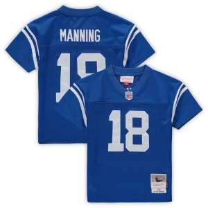 Peyton manning indianapolis colts mitchell ness male preschool retired legacy jersey Royal