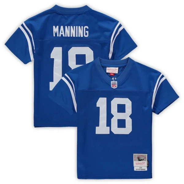 Peyton manning indianapolis colts mitchell ness male preschool retired legacy jersey Royal