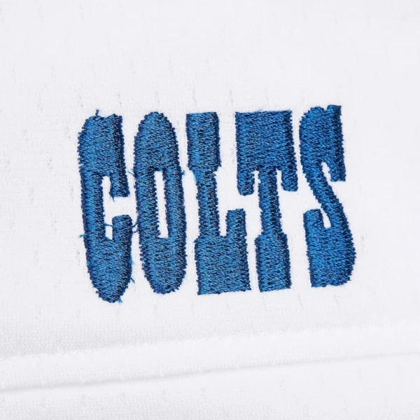 Peyton manning indianapolis colts mitchell ness player name number hoodie legacy jersey White XL