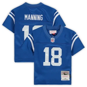 Peyton manning indianapolis colts mitchell ness toddler 1998 retired legacy jersey Royal