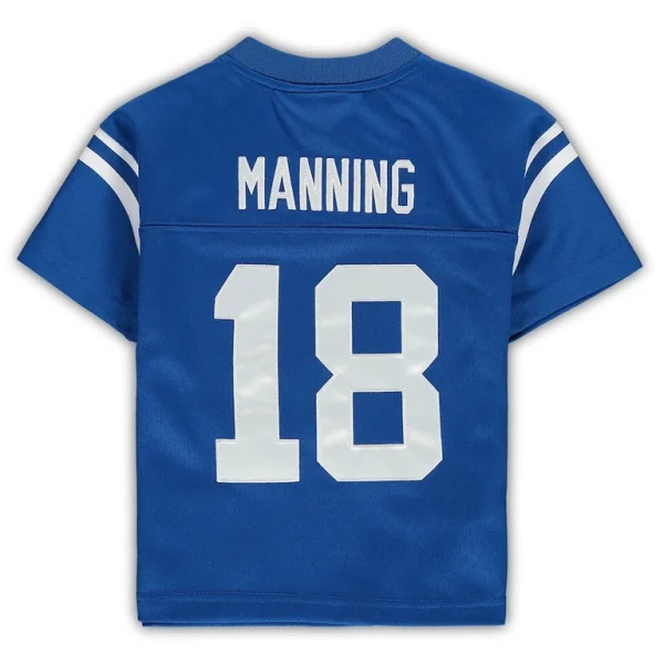 Peyton manning indianapolis colts mitchell ness toddler 1998 retired legacy jersey Royal 4T