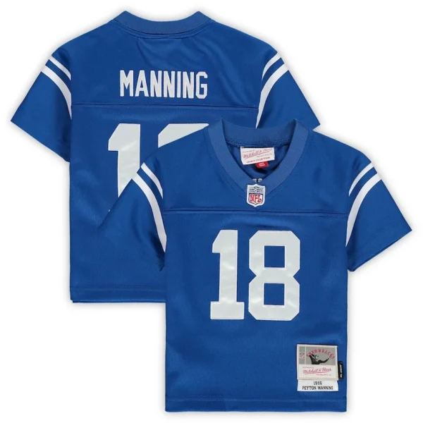 Peyton manning indianapolis colts mitchell ness toddler 1998 retired legacy jersey Royal