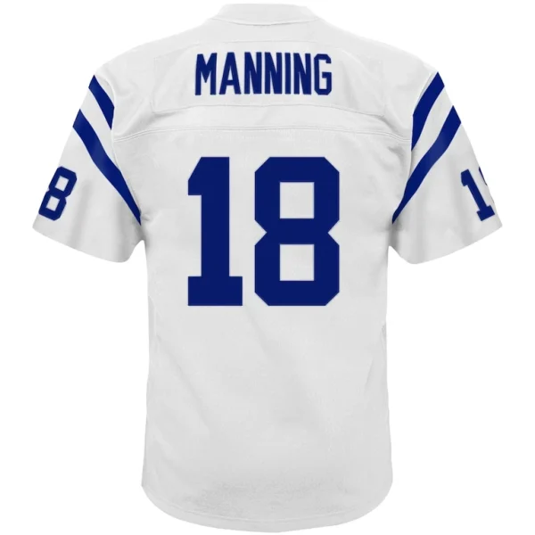 Peyton manning indianapolis colts mitchell ness youth 2006 retired player legacy jersey White Yth L