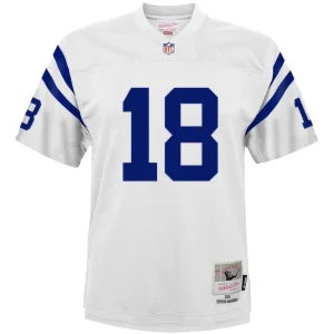 Peyton manning indianapolis colts mitchell ness youth 2006 retired player legacy jersey White Yth M