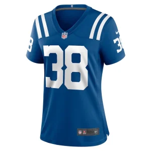 Pharaoh brown indianapolis colts nike womens game player jersey Royal M