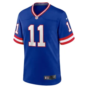 Phil simms new york giants nike classic retired player game jersey Royal M