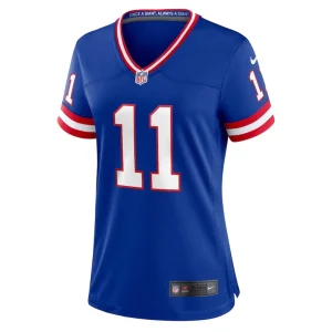Phil simms new york giants nike womens classic retired player game jersey Royal M