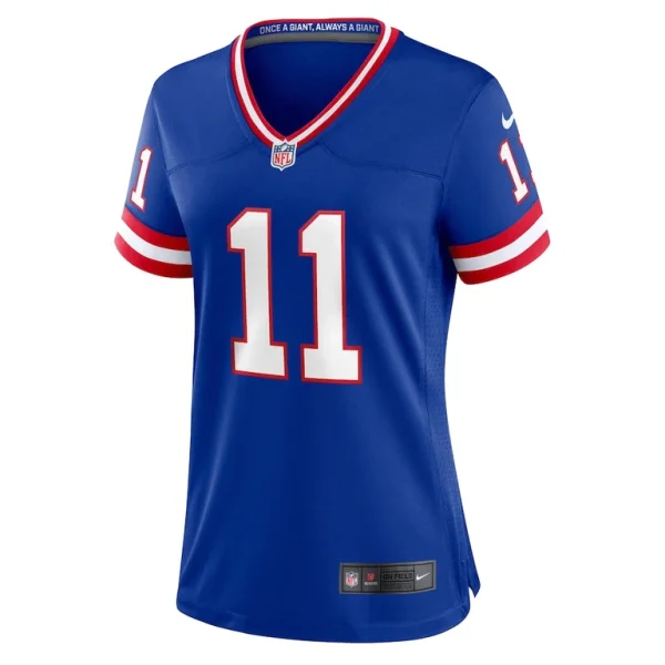 Phil simms new york giants nike womens classic retired player game jersey Royal M