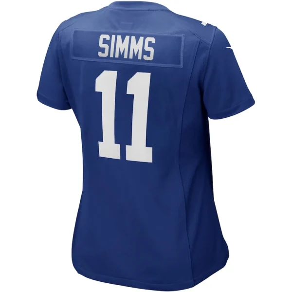 Phil simms new york giants nike womens game retired player jersey Royal L