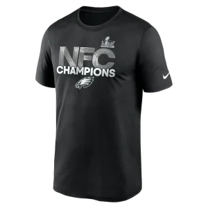 Philadelphia eagles nike 2024 nfc champions legend t shirt Black M