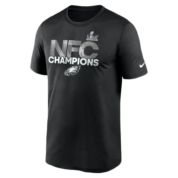 Philadelphia eagles nike 2024 nfc champions legend t shirt Black M