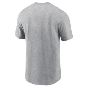 Philadelphia eagles nike 2024 nfc champions locker room trophy collection extended sizes t shirt Heather gray 5XL
