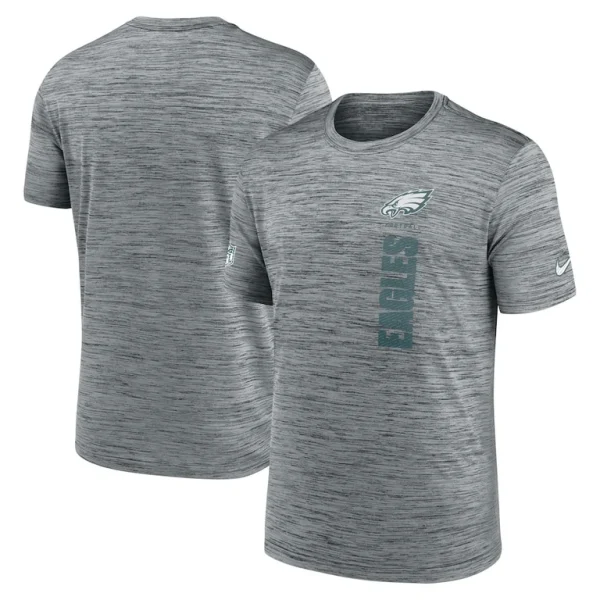 Philadelphia eagles nike 2024 sideline velocity performance t shirt Gray