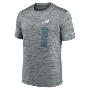 Philadelphia eagles nike 2024 sideline velocity performance t shirt Gray M
