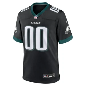 Philadelphia eagles nike alternate custom game jersey Black M