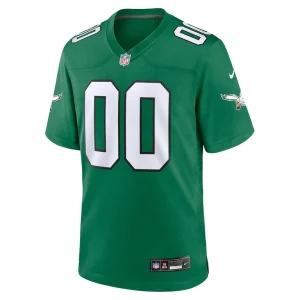 Philadelphia eagles nike alternate custom game jersey Kelly green M