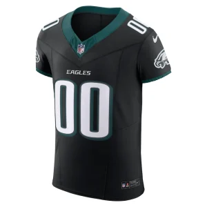 Philadelphia eagles nike alternate vapor f.u.s.e. elite custom jersey Black 44