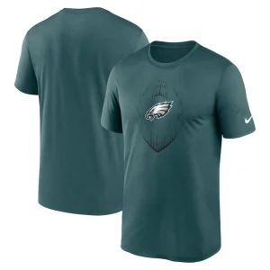 Philadelphia eagles nike big tall blitz legend icon t shirt Teal
