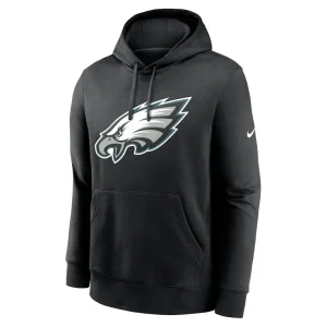 Philadelphia eagles nike club logo pullover hoodie Black M