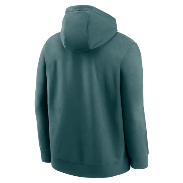 Philadelphia eagles nike club logo pullover hoodie Midnight green L