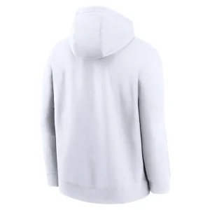 Philadelphia eagles nike club pullover hoodie White L