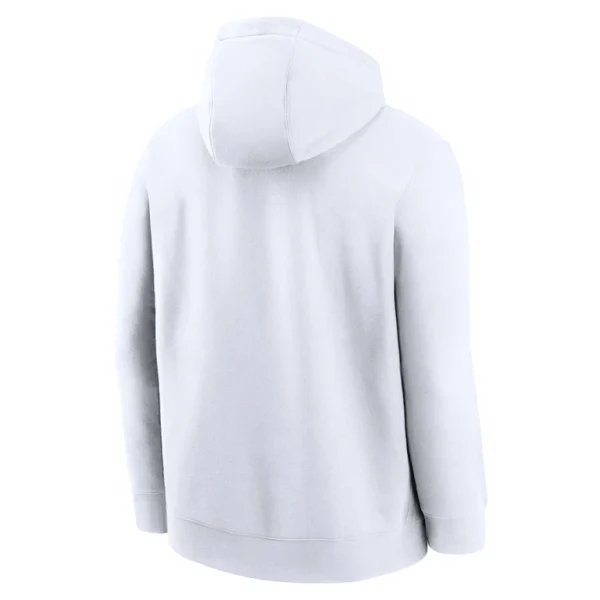 Philadelphia eagles nike club pullover hoodie White L