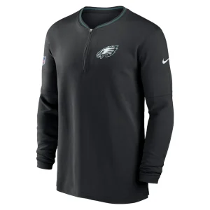 Philadelphia eagles nike coach half zip sweatshirt Black M