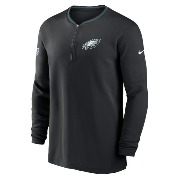 Philadelphia eagles nike coach half zip sweatshirt Black M