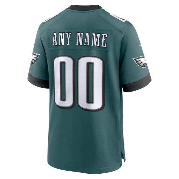 Philadelphia eagles nike custom game jersey Midnight green L