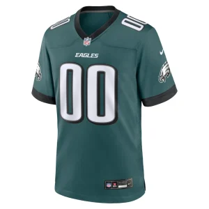 Philadelphia eagles nike custom game jersey Midnight green M