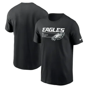 Philadelphia eagles nike division essential t shirt Black
