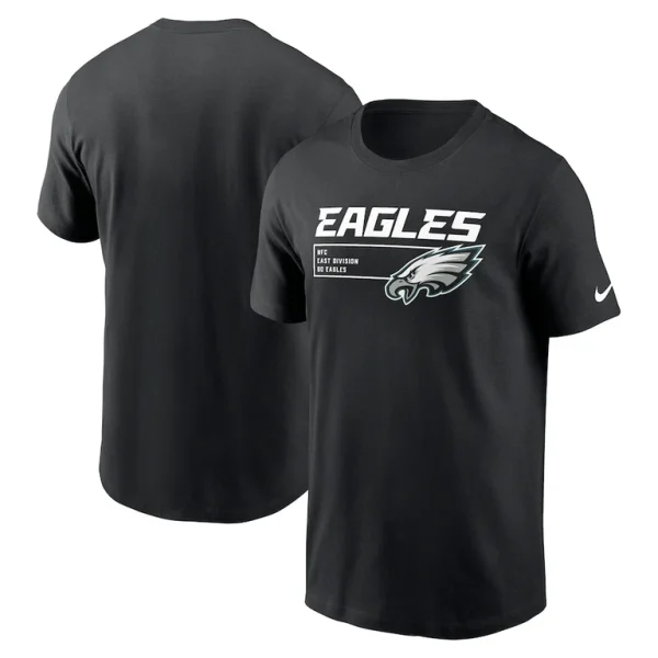 Philadelphia eagles nike division essential t shirt Black