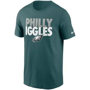 Philadelphia eagles nike hometown collection iggles t shirt Midnight green M