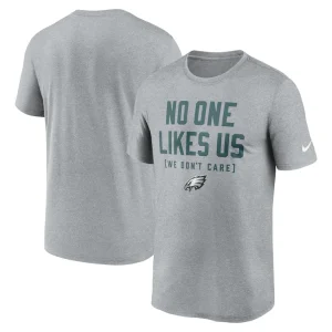 Philadelphia eagles nike hometown legend performance t shirt Heather gray