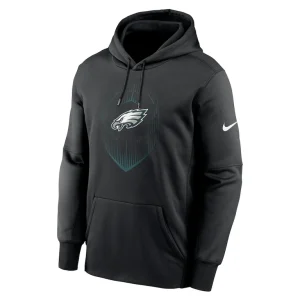 Philadelphia eagles nike icon performance pullover hoodie Black M