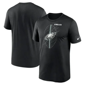 Philadelphia eagles nike legend icon performance t shirt Black