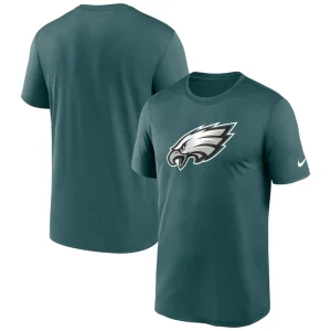 Philadelphia eagles nike legend logo performance t shirt Midnight green