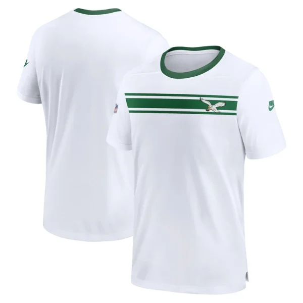 Philadelphia eagles nike mens sideline coaches alternate performance t shirt White